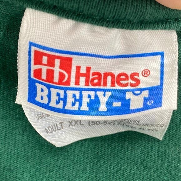 Hanes Vintage Old Waverly Green Short Sleeve T-Shirt Women’s Size XXL - Picture 4 of 7